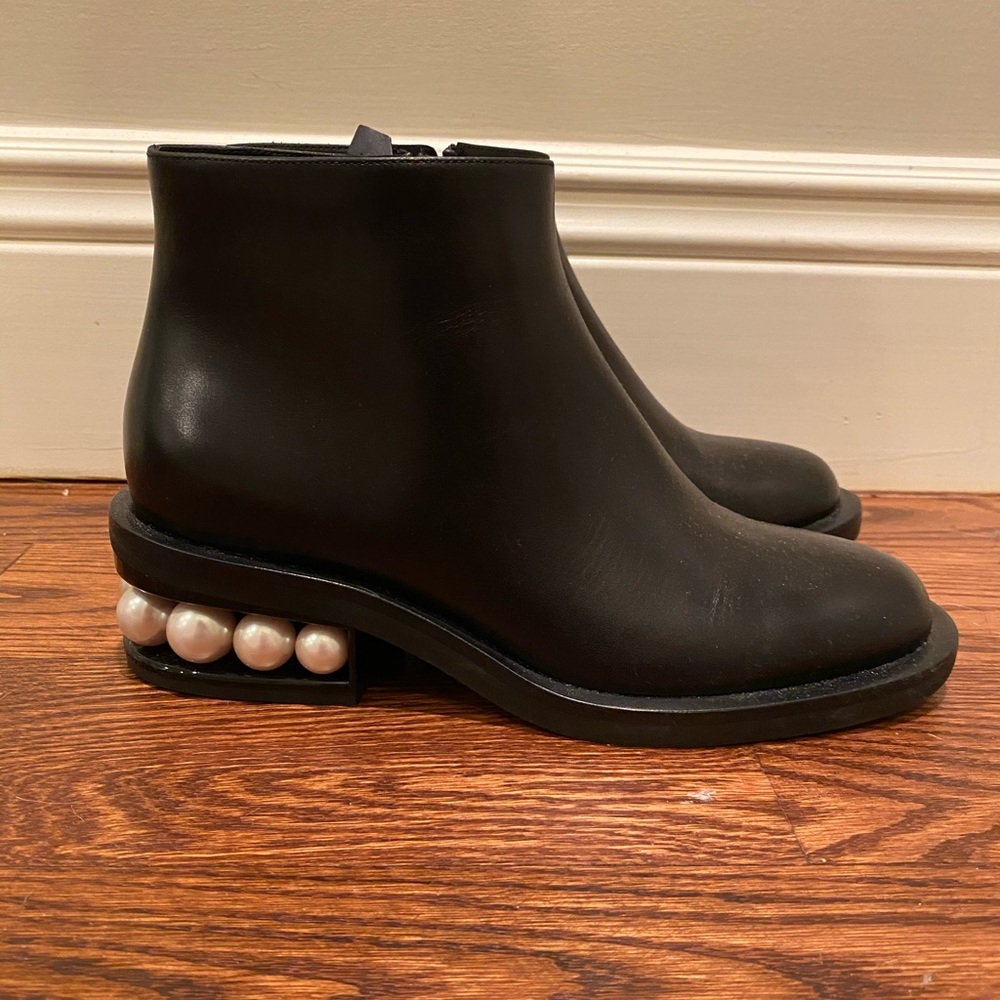 Nicholas Kirkwood Ankle boot with Pearl heel